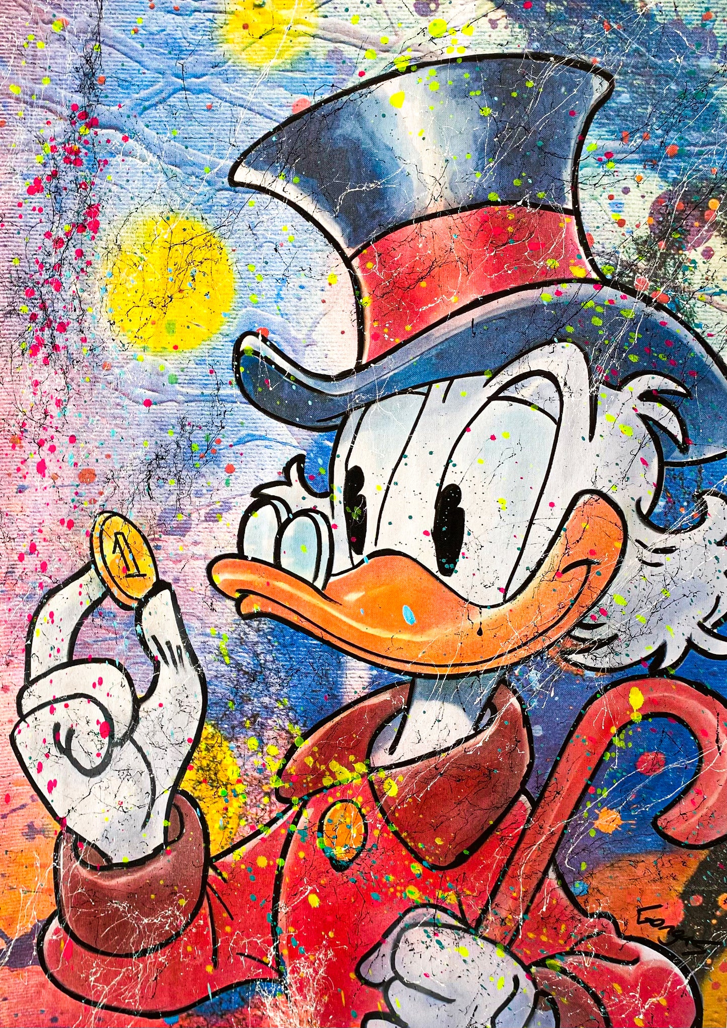VANDALIZED UNCLE SCROOGE - GSUS