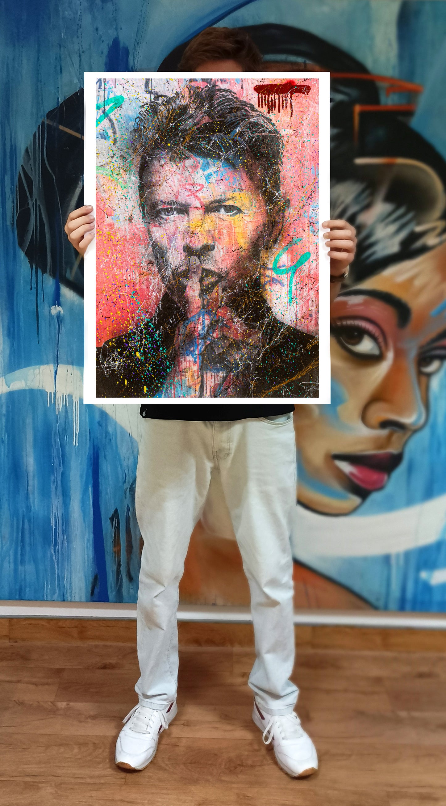 VANDALIZED DAVID BOWIE - GSUS