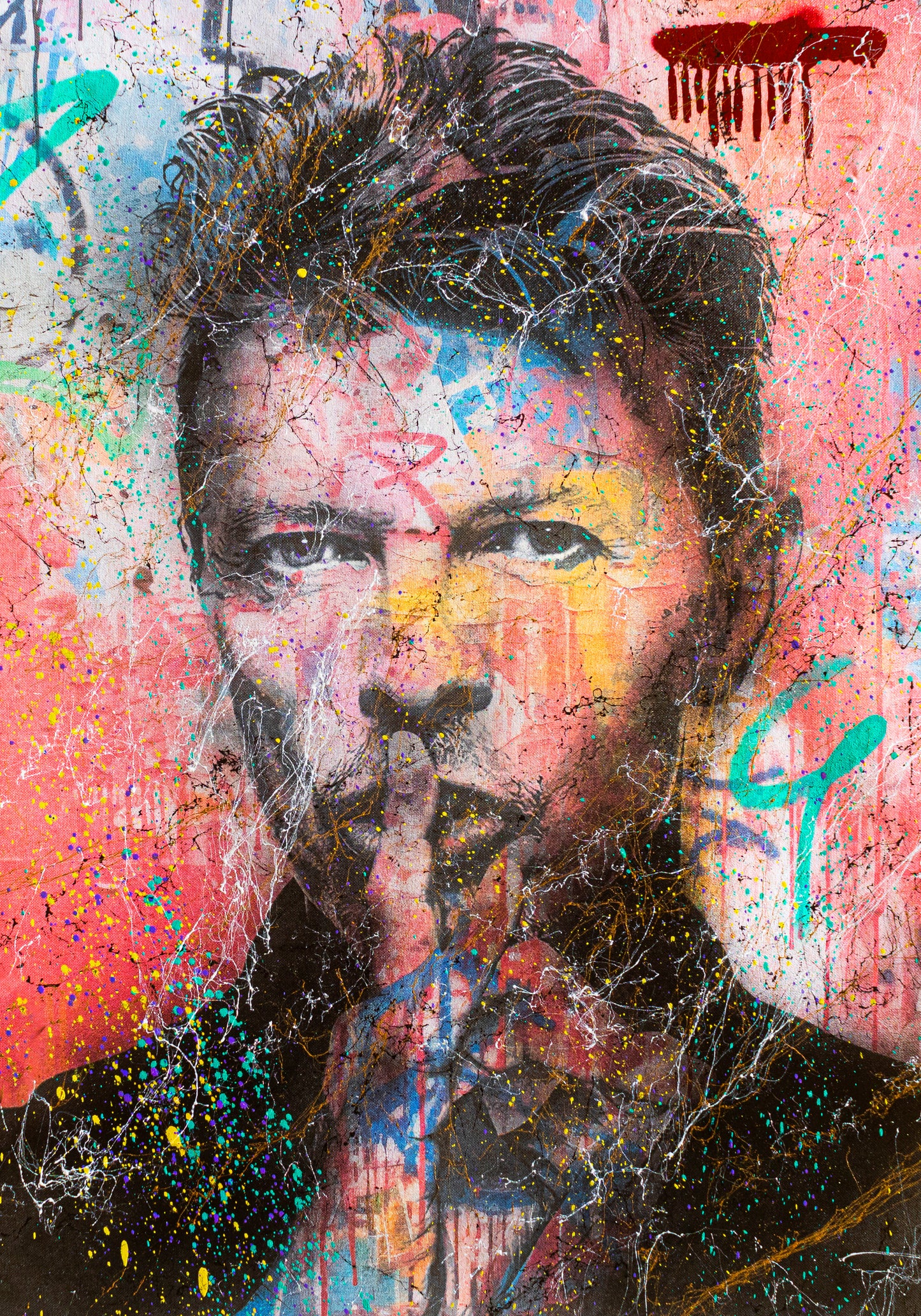 VANDALIZED DAVID BOWIE - GSUS