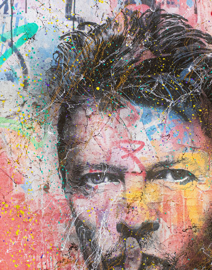 VANDALIZED DAVID BOWIE - GSUS
