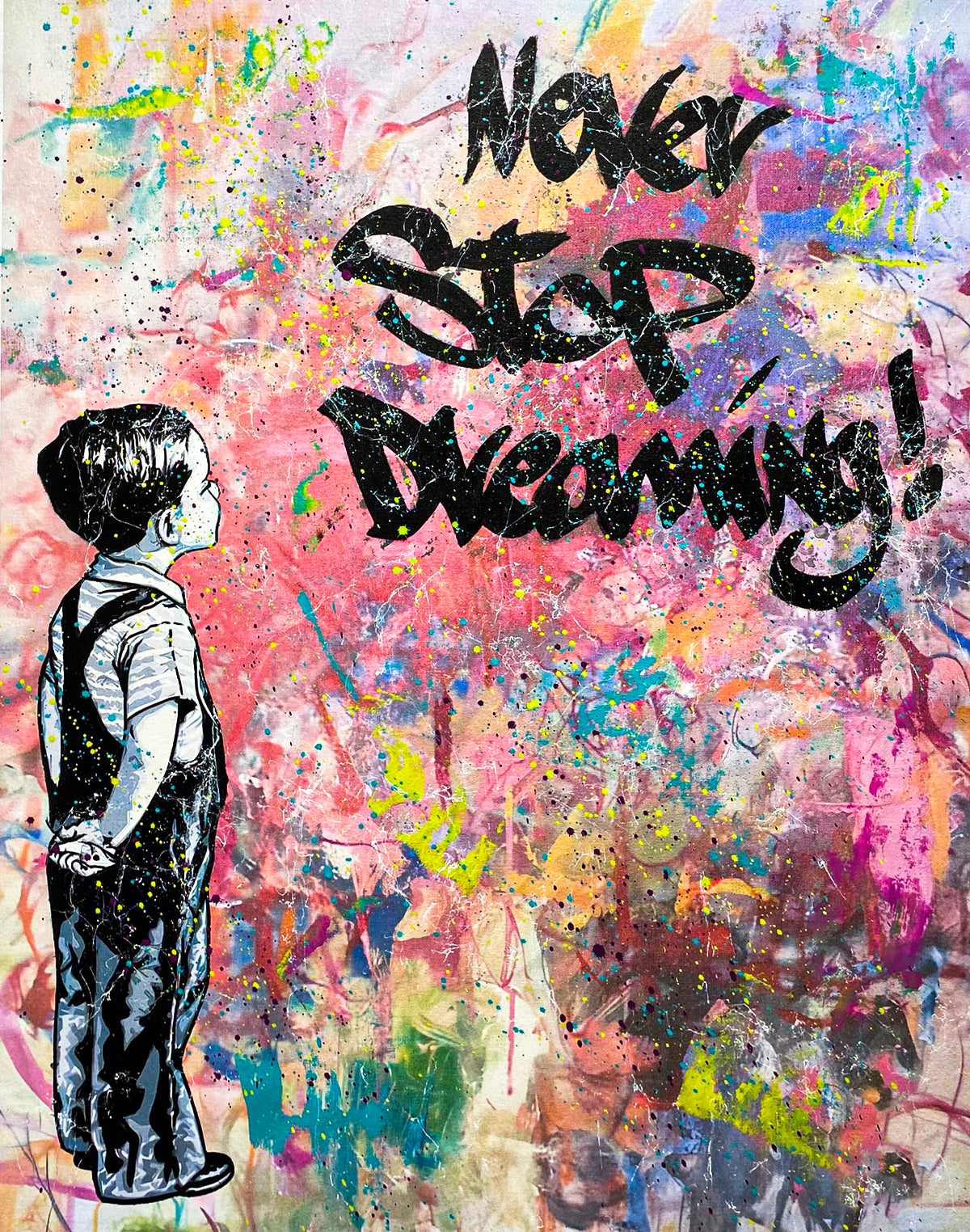 GSUS VS BANKSY - NEVER STOP DREAMING