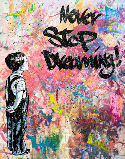 GSUS VS BANKSY - NEVER STOP DREAMING