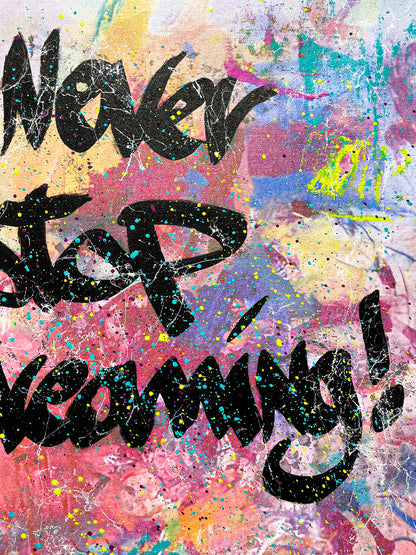 GSUS VS BANKSY - NEVER STOP DREAMING