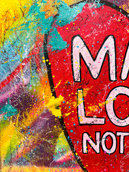 GSUS VS BANKSY - MAKE LOVE NOT WAR