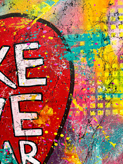 GSUS VS BANKSY - MAKE LOVE NOT WAR