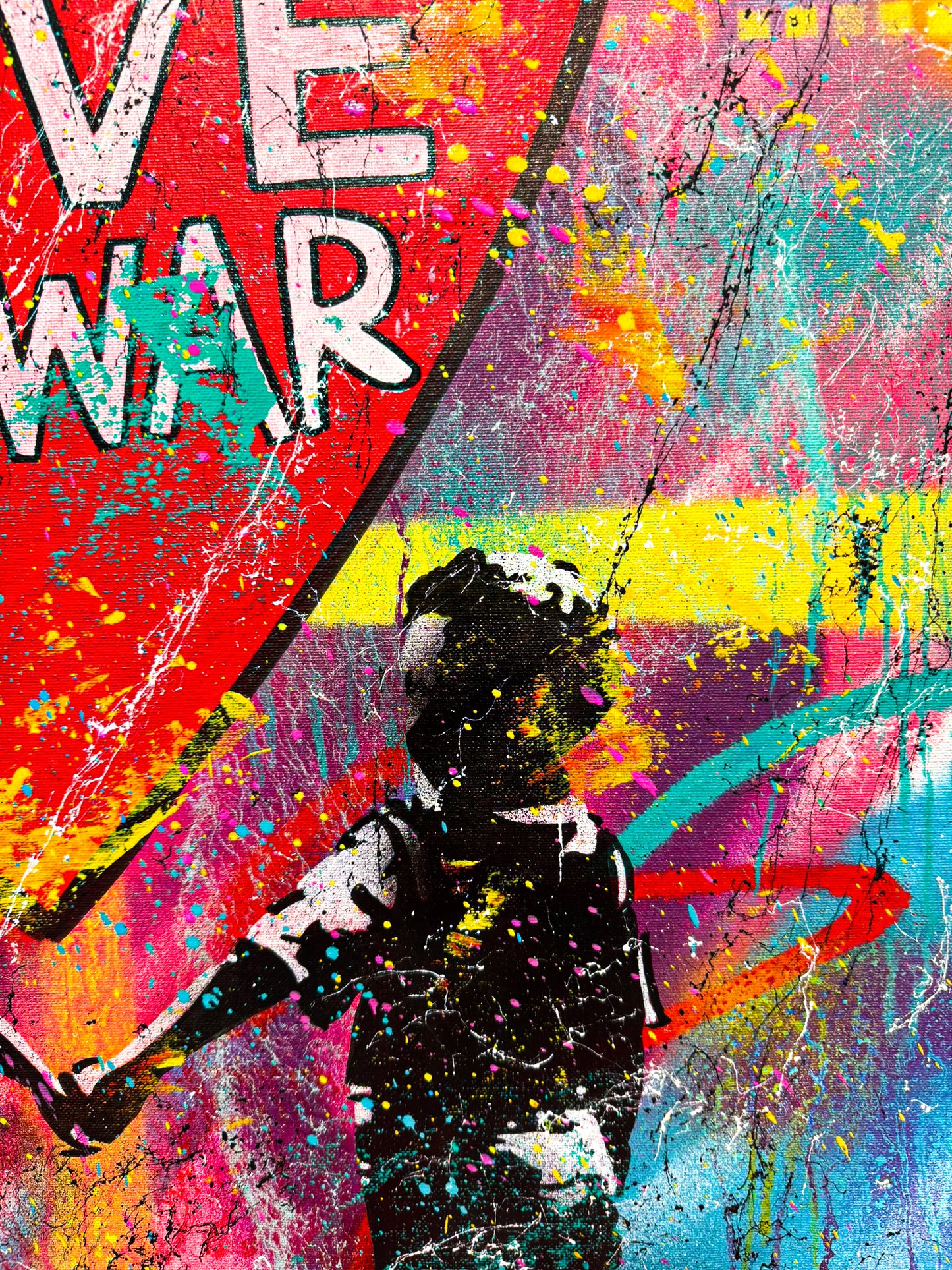 GSUS VS BANKSY - MAKE LOVE NOT WAR
