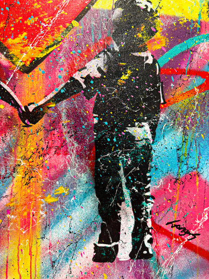 GSUS VS BANKSY - MAKE LOVE NOT WAR