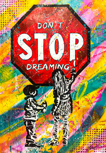 VS BANKSY - DON´T STOP DREAMING - XL