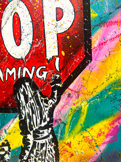 VS BANKSY - DON´T STOP DREAMING - XL
