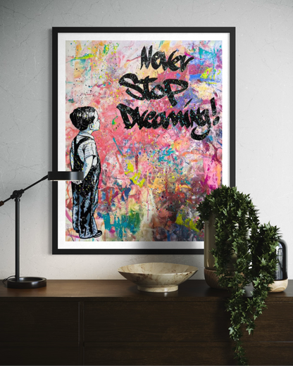 GSUS VS BANKSY - NEVER STOP DREAMING