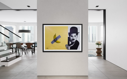 CHARLIE CHAPLIN AND HIS BANANA - NOMEN