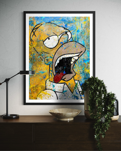 VANDALIZED HOMER SIMPSON - GSUS