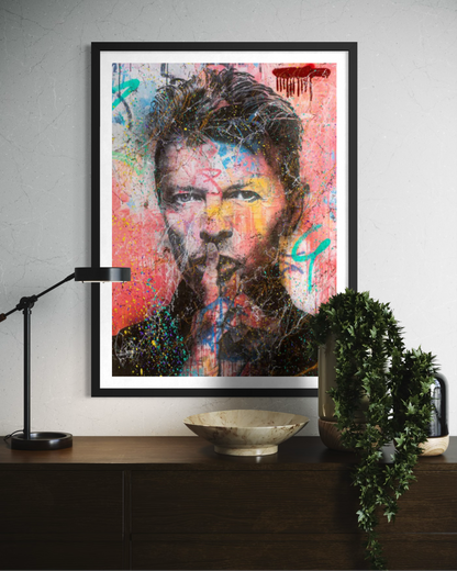 VANDALIZED DAVID BOWIE - GSUS
