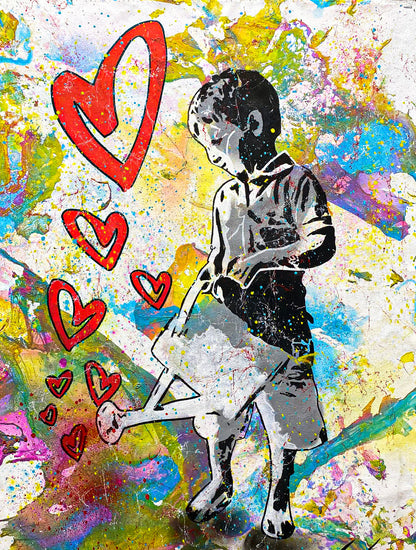 GSUS VS BANKSY - LOVE IS THE ANSWER