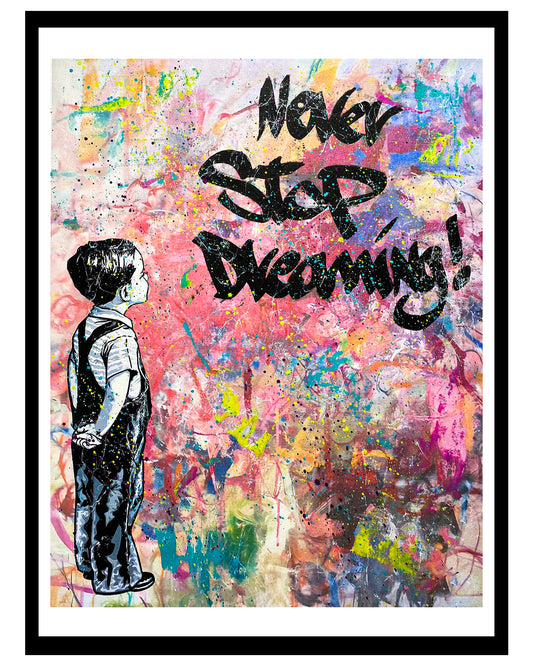 GSUS VS BANKSY - NEVER STOP DREAMING