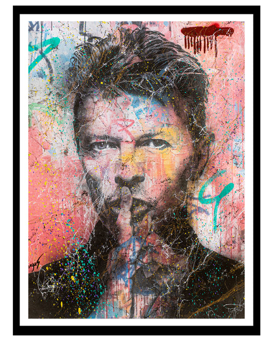 VANDALIZED DAVID BOWIE - GSUS