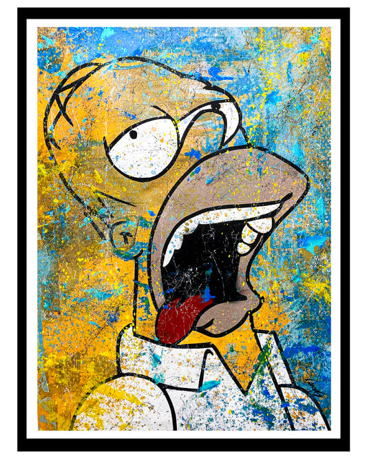 VANDALIZED HOMER SIMPSON - GSUS