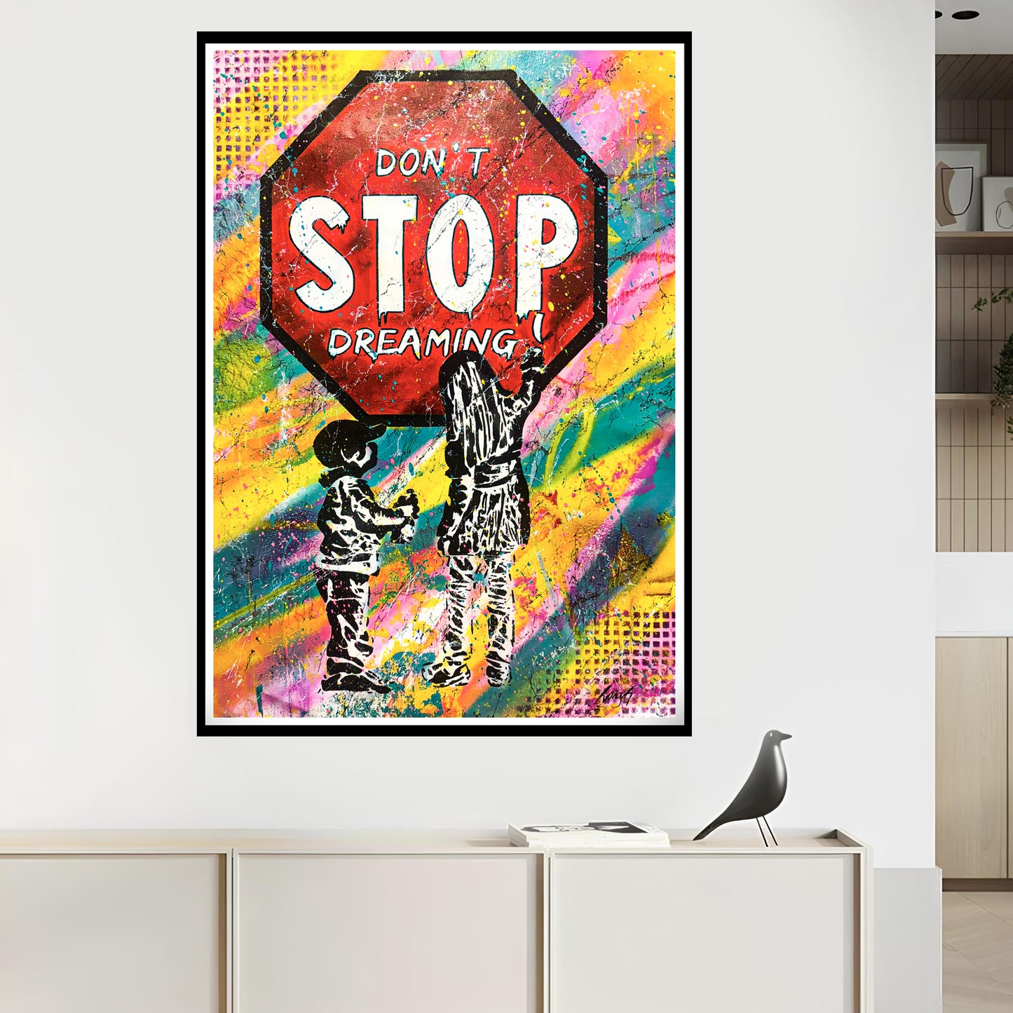 VS BANKSY - DON´T STOP DREAMING - XL