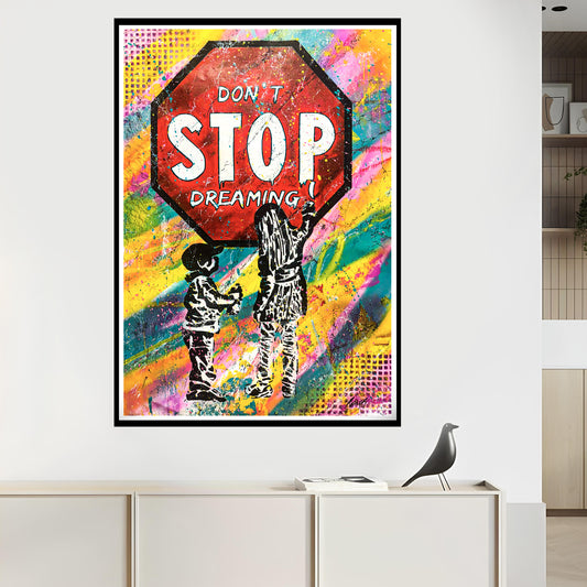 VS BANKSY - DON´T STOP DREAMING - XL
